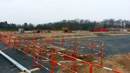 Ikéa : le parking en chantier