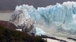 Argentine : l'effondrement spectaculaire d'un glacier