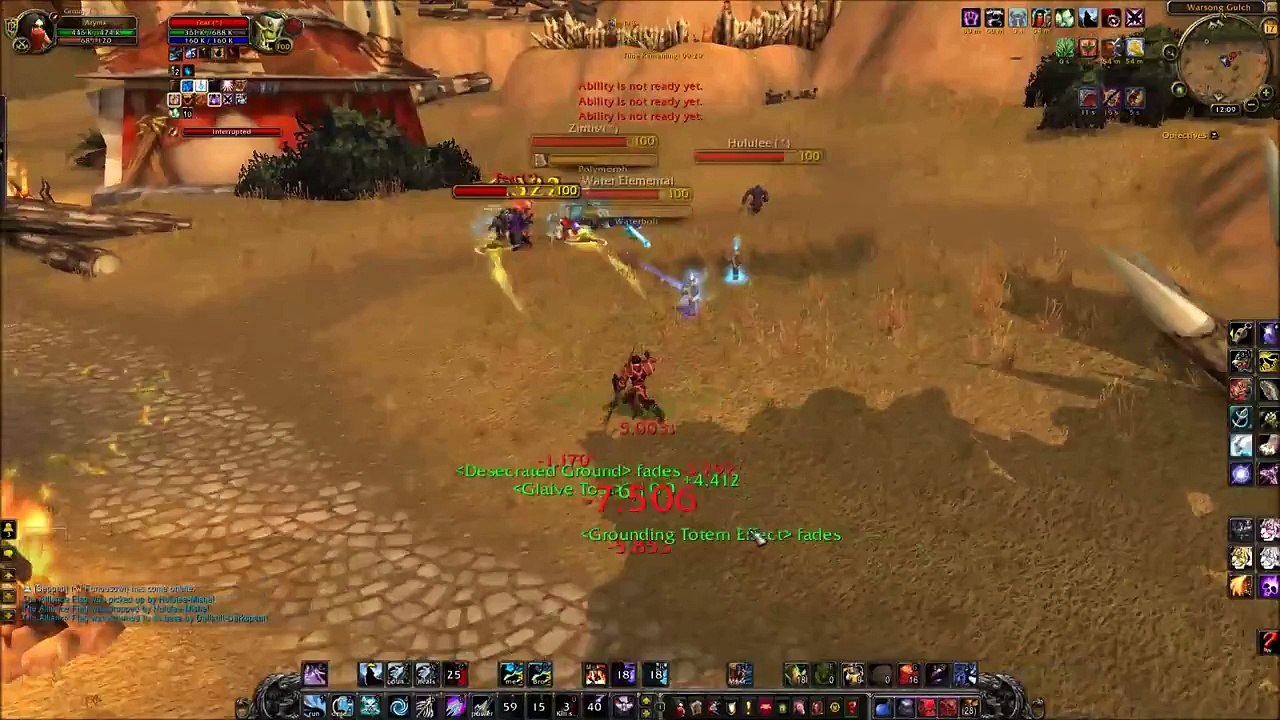 WoW MM Hunter BG - Wrecking Ball Warsong Gulch 6.2.3!