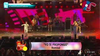 Rombai en vivo Yo te propongo(Festival Villa Maria 2016)