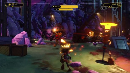 Ratchet & Clank - Gameplay sul pianeta Aridia