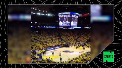 Floyd Mayweather Got Booed at the Warriors Game Last Night and Manny Pacquiao Fans Loved It