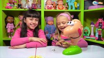 ✔ Ярослава и ее подружка Рита играют в игру Gooey Louie. Видео для девочек. Игры для детей ✔