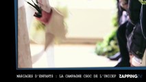 Mariages d'enfants : La campagne de sensibilisation choc de l'Unicef (vidéo)