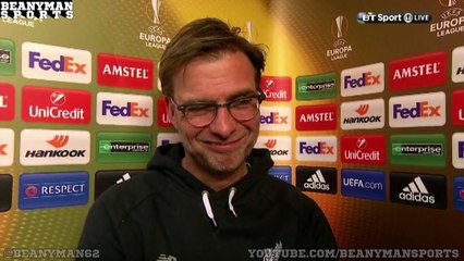 Liverpool vs Manchester United Jurgen Klopp Pre Match interview