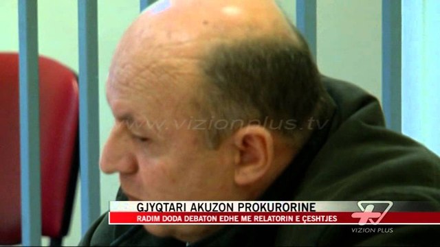 Rasim Doda akuzon Prokurorinë - News, Lajme - Vizion Plus
