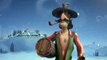 DJI the unlucky Death: the Gypsy and the Death of Funny cartoon about the death of Dji.Gypsy and Death
