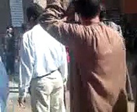 Demonstrations,families of massacre victims are demonstrating in Nag Hammadi Nag Hammadi Hospital P1