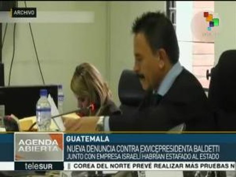 Guatemala: acusan de nuevos delitos de corrupción contra Baldetti