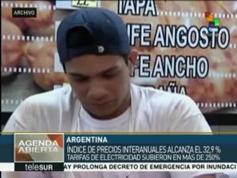 Argentina: servicios y productos básicos sufren alza en costos