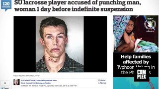 Syracuse Lacrosse Player Arrested for Punching Woman in the Face, Looking Like Zombie
