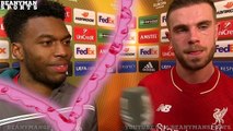 Jordan Henderson Falls In Love With Daniel Sturridge During Post Match Interview?