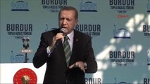 Burdur Cumhurbaşkanı Erdoğan Burdur'da Toplu Açılış Töreninde Konuştu-4