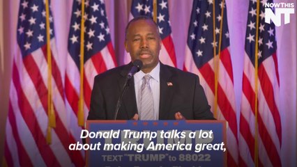 Ben Carson Endorses Trump