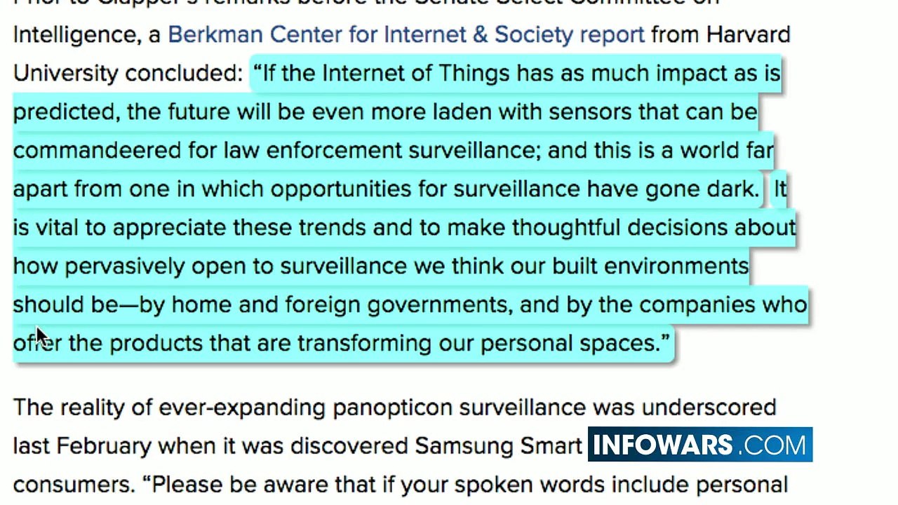 Infowars Nightly News - Big Brother Programming The The Youth Of America - 02/11/2016