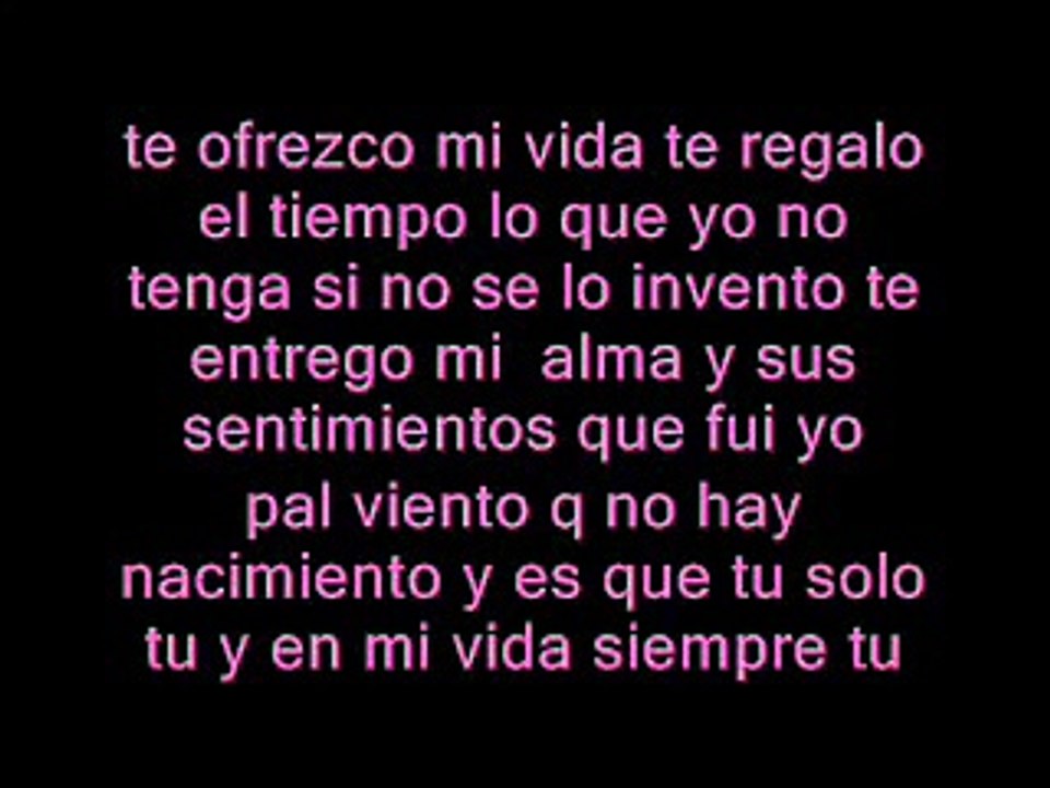 Yomo - Dejame y veras (letra)