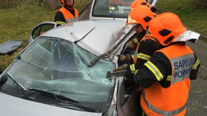 Exercice de désincarcération