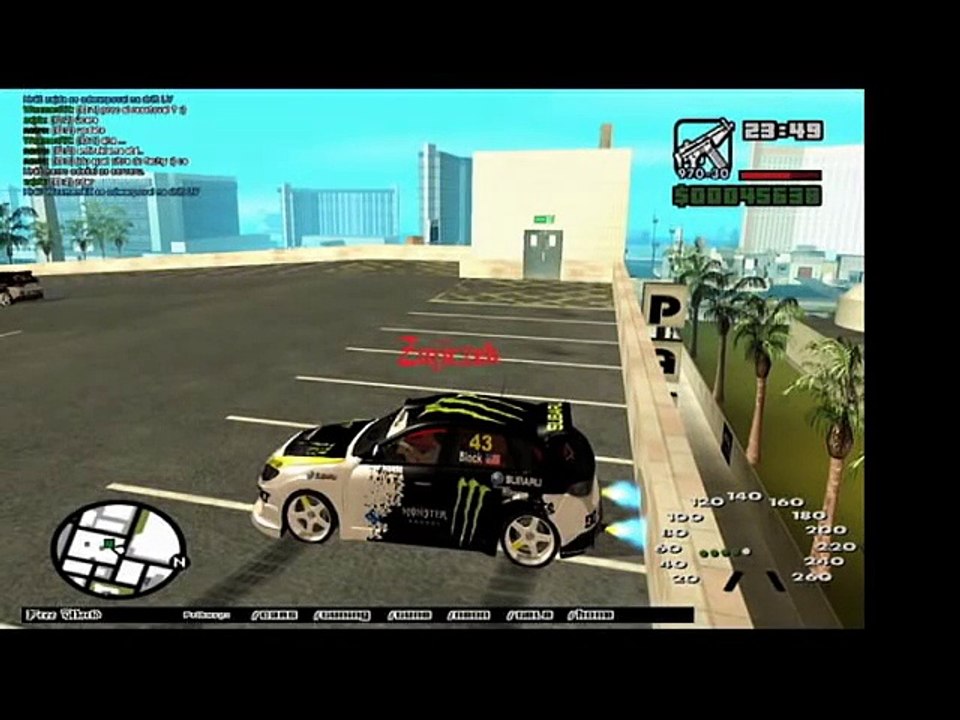 GTA SanAndreas Multiplayer drift