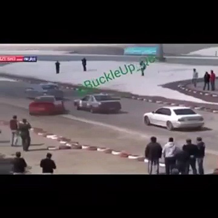man driving a car amazing