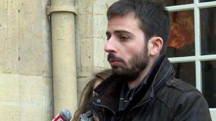 W. Martinet accueilli par Manuel Valls