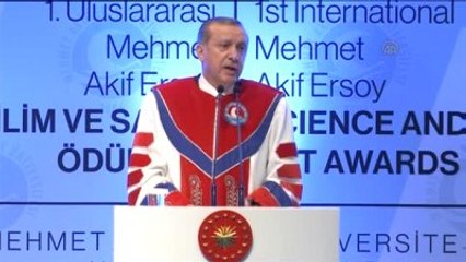1. Uluslararası Mehmet Akif Ersoy Bilim ve Sanat Ödül Töreni
