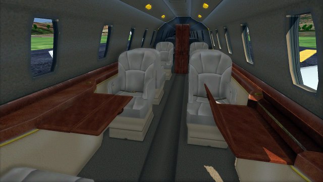 Flightgear Test sons et animations sur tablettes du Cessna CitationX.