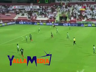 اهداف مباراة ( الاهلي 2-1 الشباب ) الدوري الاماراتي