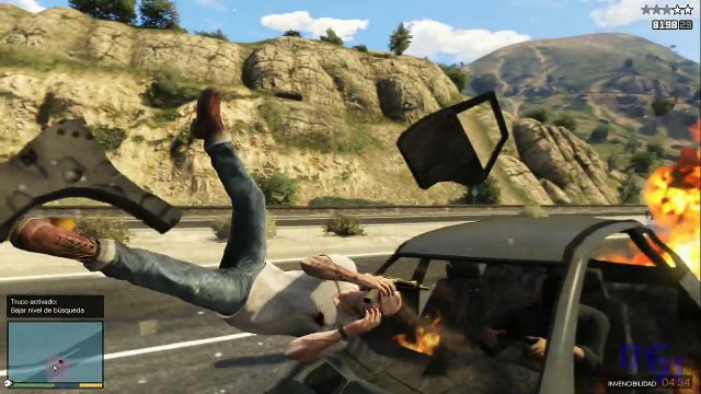 GTA V Atropellos a cámara lenta EPIC FAILS 6