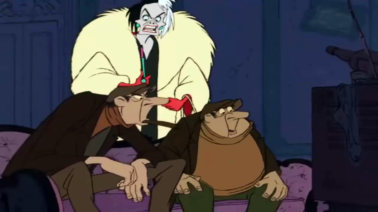 101 Dalmatians - Cruella orders Jasper and Horace to kill the puppies HD