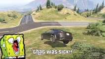GTA V  CRAZY JUMPS & STUNTS! (GTA 5 Funny Moments)