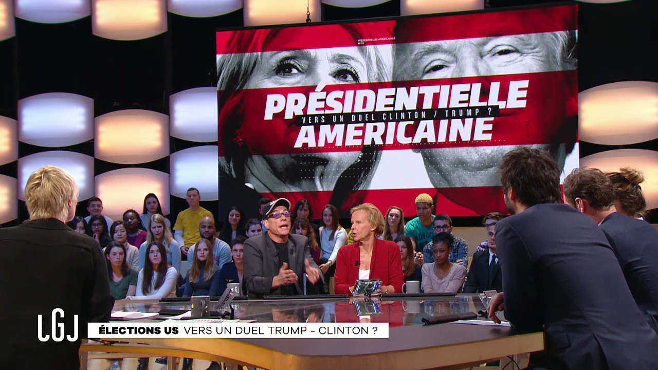 Le Grand Journal du 11/03 avec Jean-Claude Van Damme, Christine Ockrent, Cyril Benzaquen et Sage - Canal +