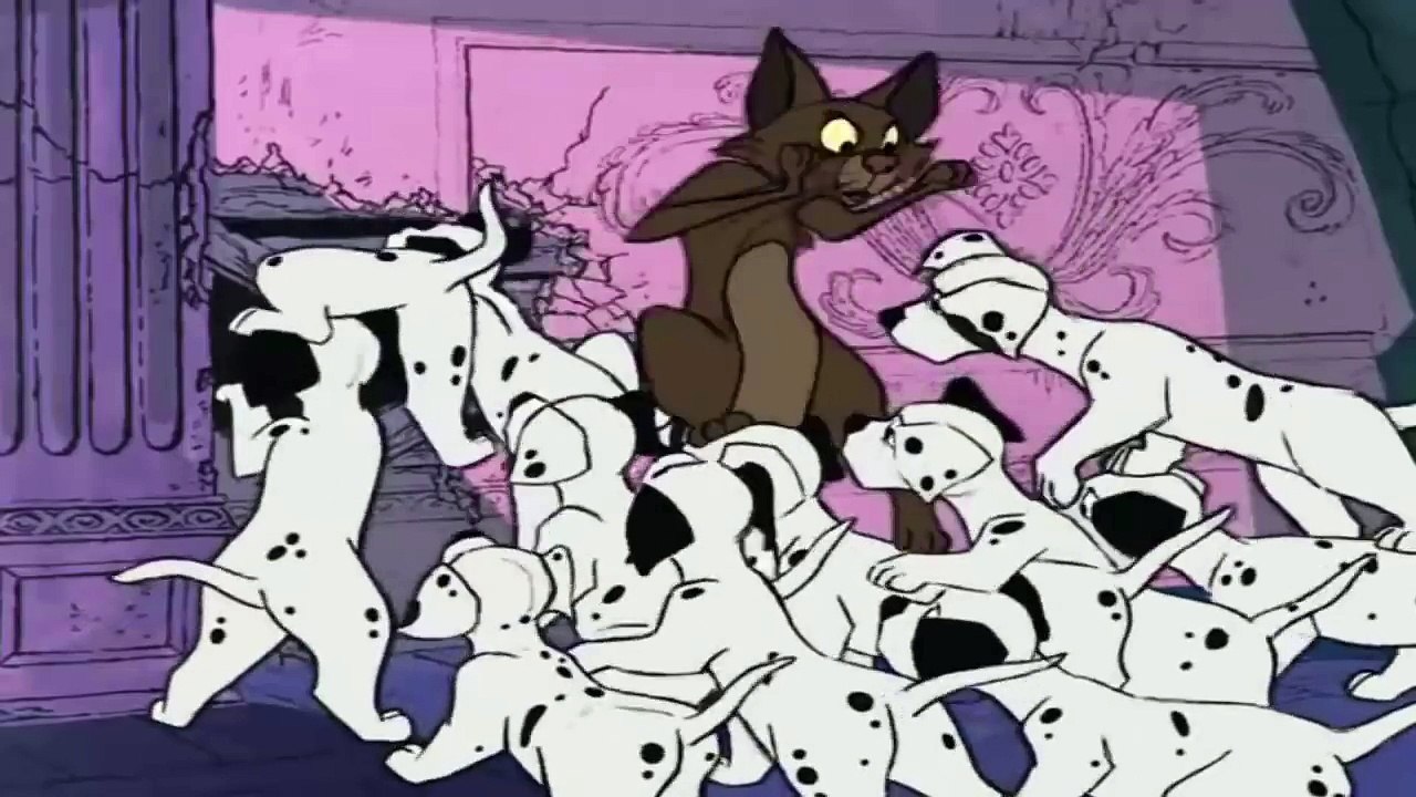 101 Dalmatians Tibbs attempts to rescue the puppies 1 part HD
