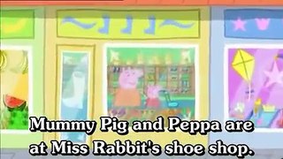 Learn English Through Cartoon | Peppa Pig with english subtitles | Episode 35: New shoes