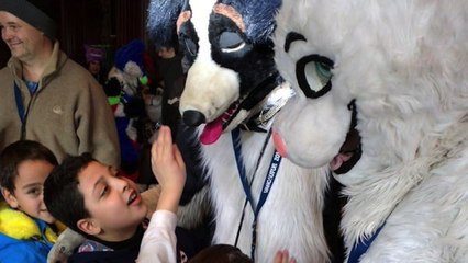 Syrian Refugees Hang Out with FURRIES?