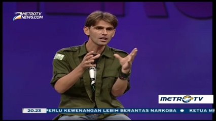 (ID) Chanee in Kick Andy Show, on Metro TV 11/03/2016