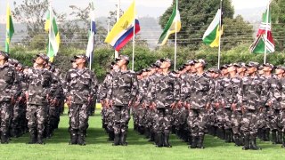 Ingreso de nuevos cadetes a la Escuela Superior de Policía. Ecuador
