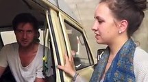 German couple from germany to Pakistan via road