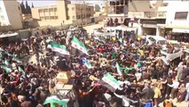 مظاهرات بعدة مدن سورية للمطالبة بإسقاط النظام