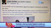 ¿Será que Joselyn Salgado, la modelo que se la relaciona con Chicho Trujillo está embarazada?