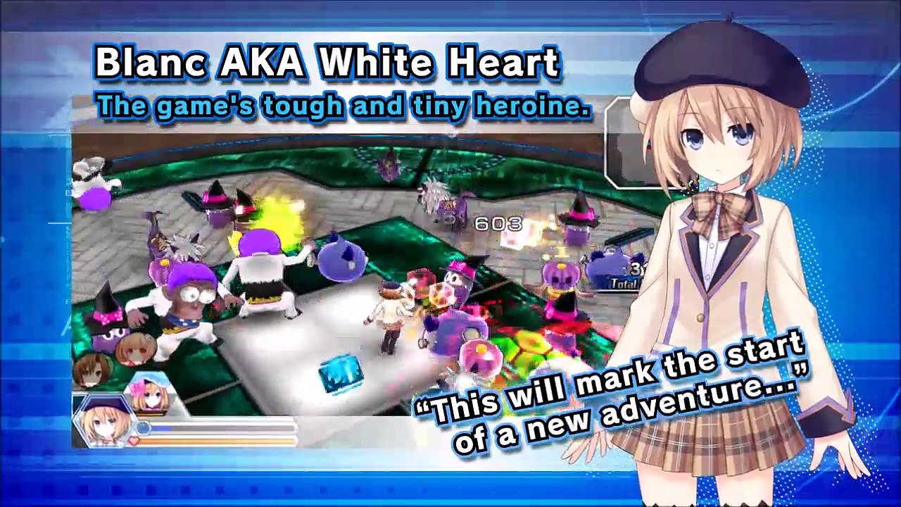 MegaTagmension Blanc + Neptune VS Zombies Trailer