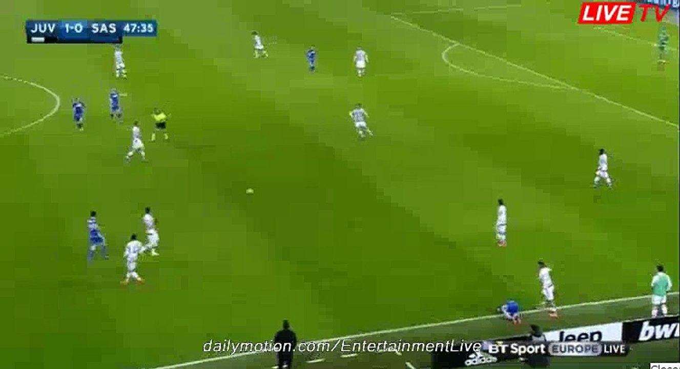 Juventus 1st BIG Chance In 2nd Half Juventus 1-0 Sassolo