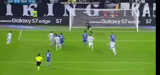 Paulo Dybala Incredible Shot - Juventus vs Sassuolo Serie A