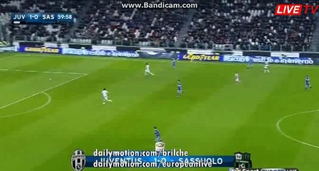 Juan Cuadrado Fantastic Shot | Juventus vs Sassuolo 11.03.2016 HD