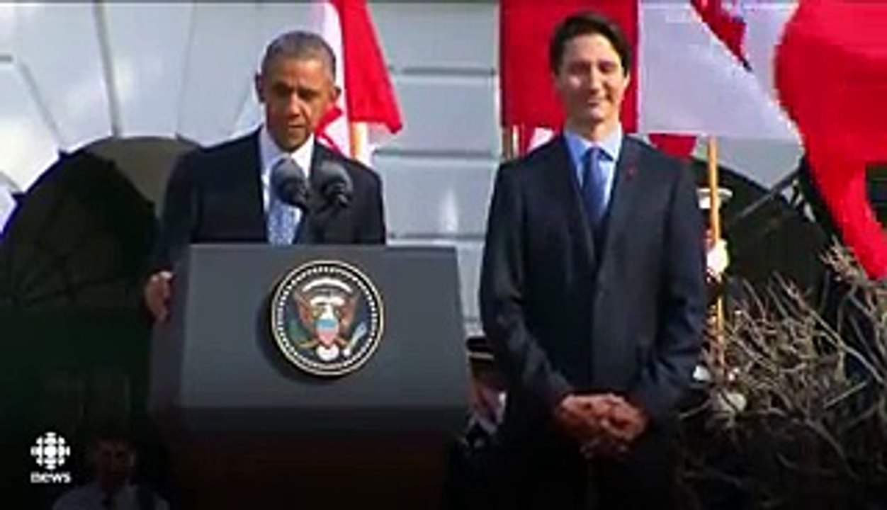Obama taunts Canadian PM Justin Trudeau on Canada and than what Trudeau  did? watch