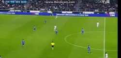 Mario Mandzukic Brutal FOUL Juventus vs Sassuolo Serie A