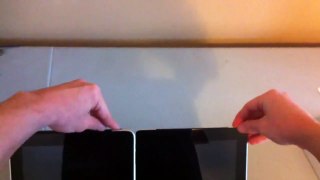 iPad vs. iPad 2 Bootup Comparison