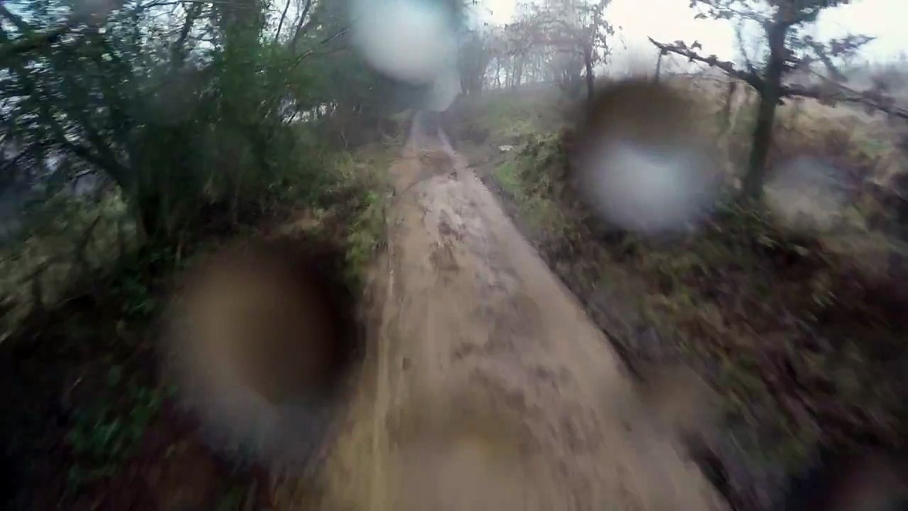 Paul Davies got lost in a rut on the weekend on his 80cc