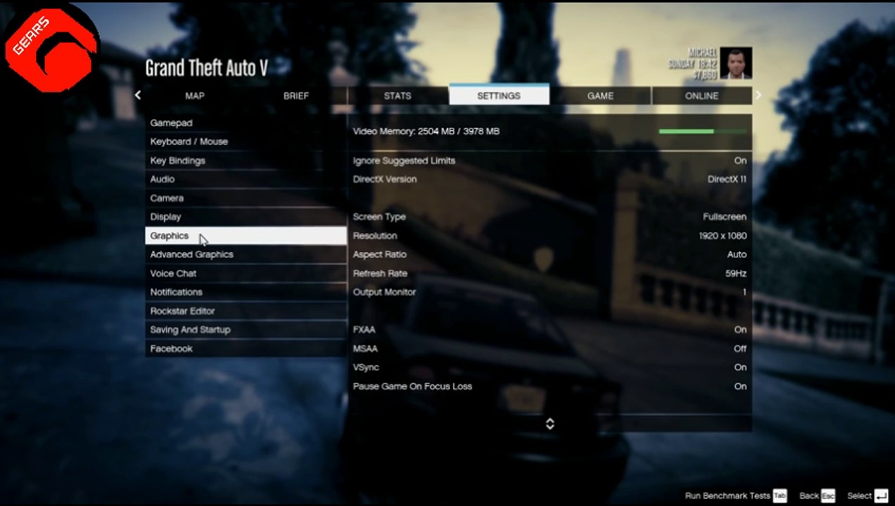 Alienware 13 (i7) + Graphics Amplifier (GTX 970M) Gaming Performance (GTA V)