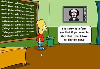 Bart Simpson Saw Game Walkthrough