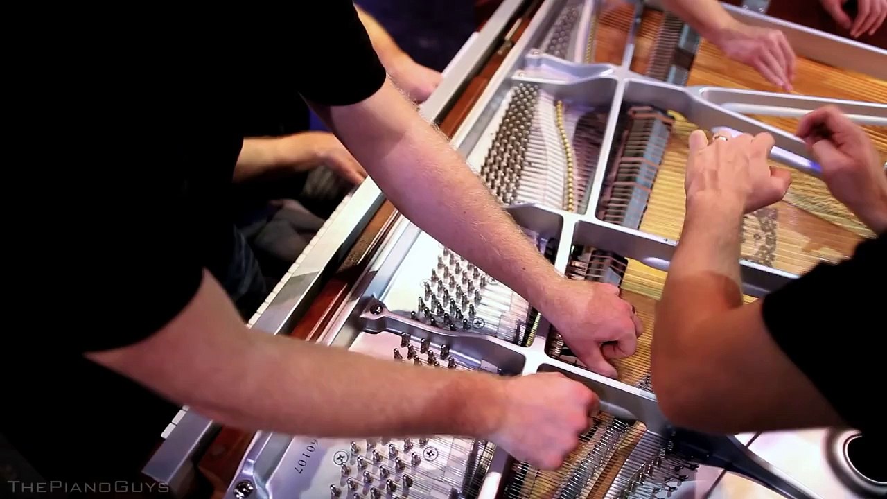 One Direction - What Makes You Beautiful (5 Piano Guys, 1 piano) - ThePianoGuys